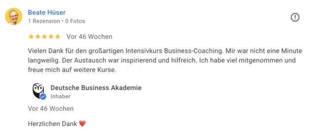 Digitalisierung, KI, Coaching, Deutsche Business Akademie, Gründercoaching